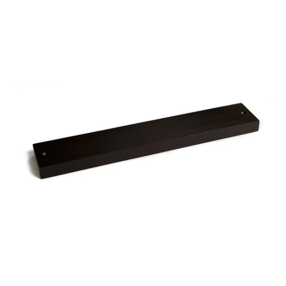 Knivmagnet, sort bambus, 34 cm.