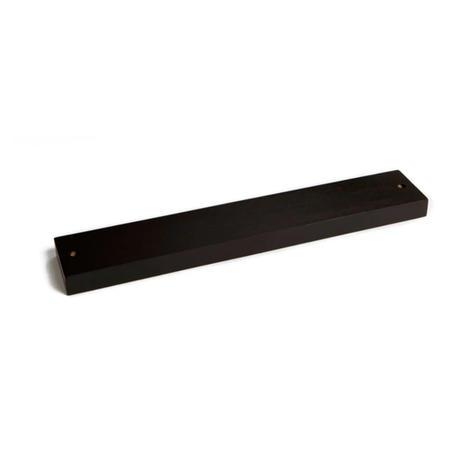 Knivmagnet, sort bambus, 34 cm.