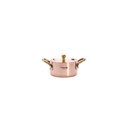 De Buyer | Inocuivre mini saucegryde ø 10 cm. m. håndtag & låg