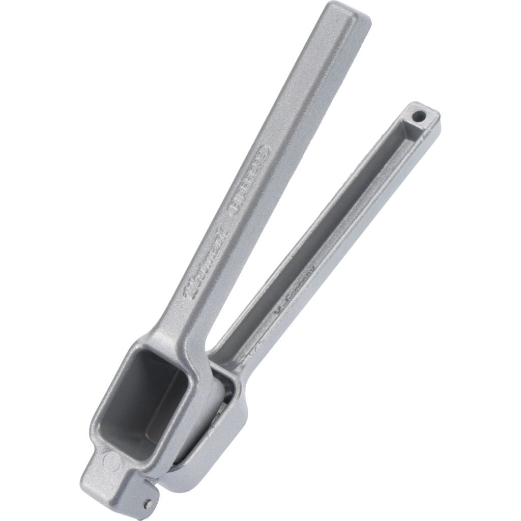 Hvidløgspresser, aluminium retro look, 15,2 cm.