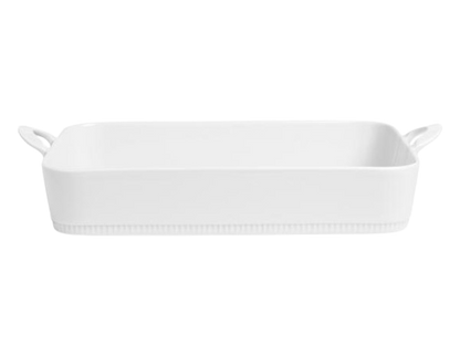 Pillivuyt Toulouse Fad 34 x 24,5 x 7 cm 3,7 liter Hvid