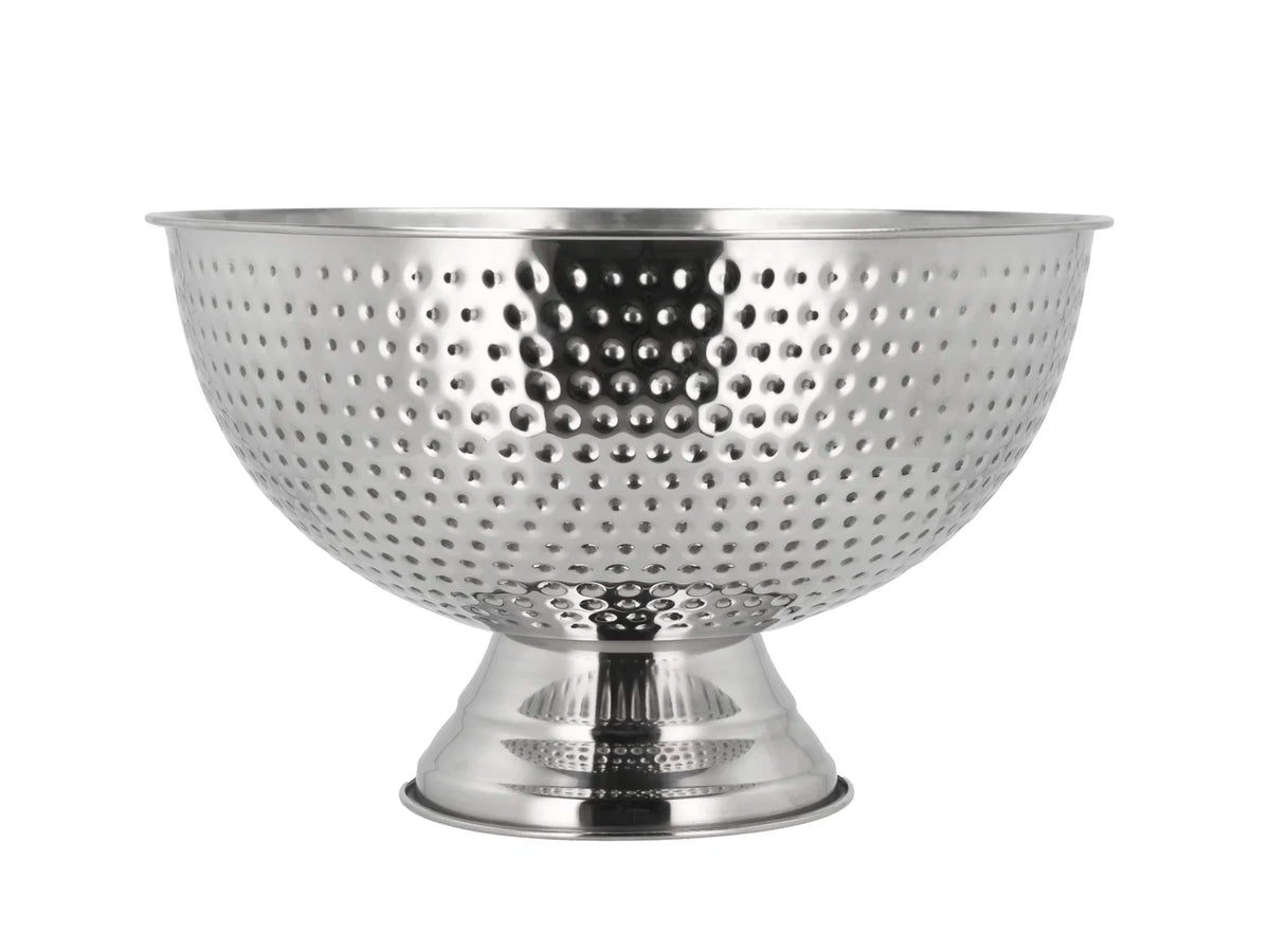 Champagne bowl, hamret stål Ø39,5cm