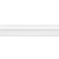 Pillivuyt Plissé Fad, rektangulært 36 x 12 cm, Hvid