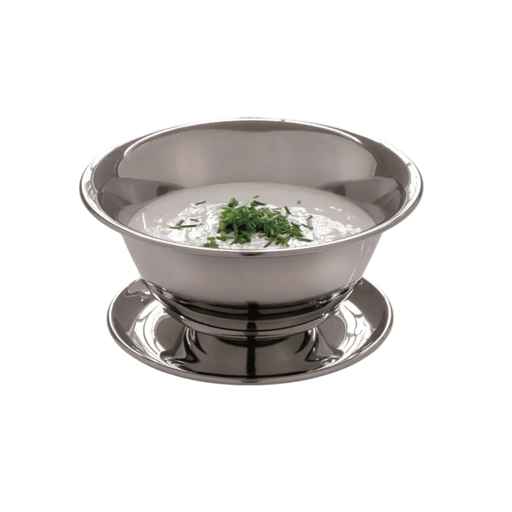 Saucekande, rustfri stål 500ml.