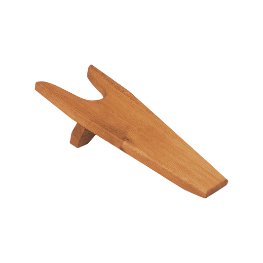 Støvletrækker, olieret eg, 40cm