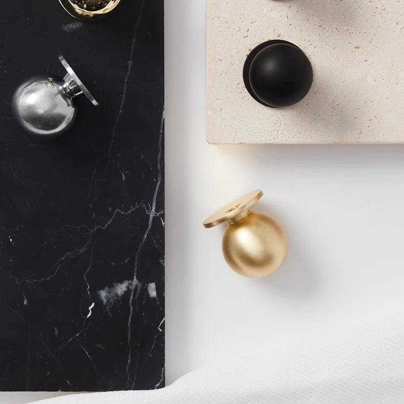 KNOBS | Knop i zink ø24mm