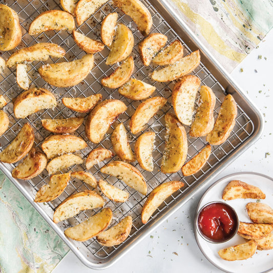 Naturals | Bageplade med ovnsikkert grillgitter