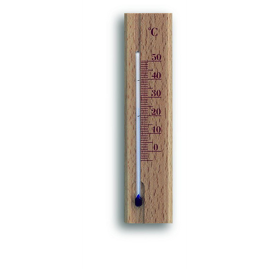 Indendørs termometer - træ