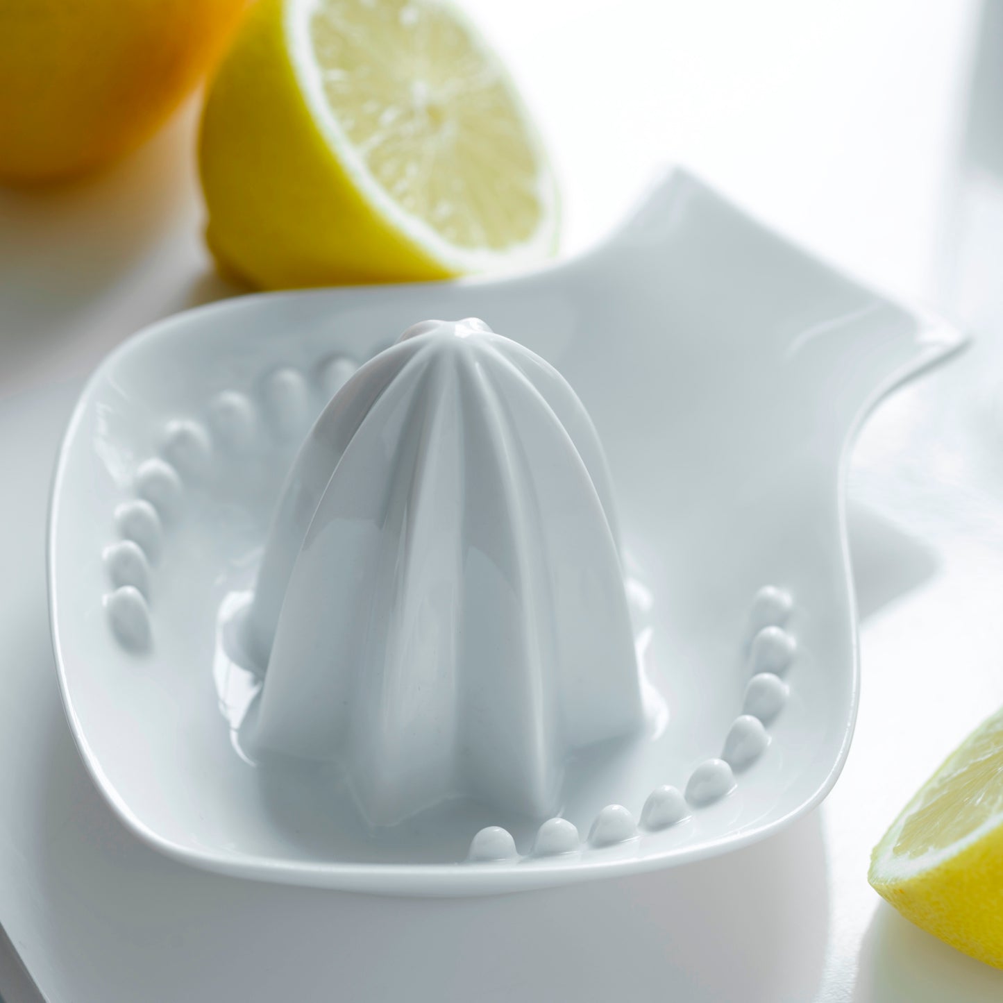 Citruspresser i porcelæn ø12cm