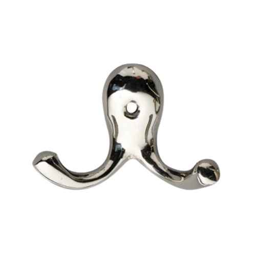 Knage, dobbelt, blank metal