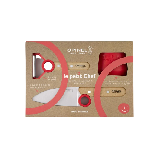 Le Petit Chef | Kokkesæt til børn i 3 dele, rød