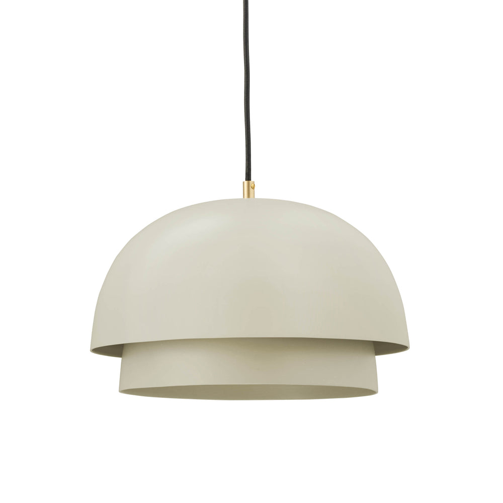 Aurus | Pendel, varm grå, blank