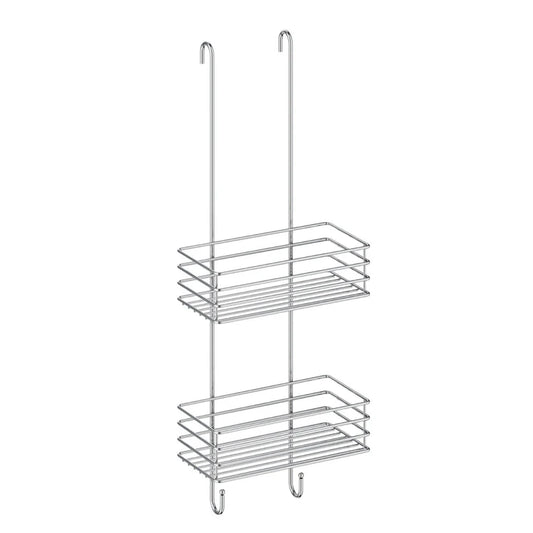 Smedbo | Sæbekurv i 2 niveauer, krom h. 66cm.