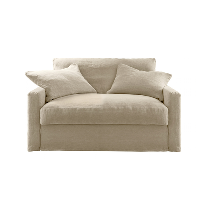 Bidart | XL Armchair/ 1. pers. sovesofa, hør - 130 cm