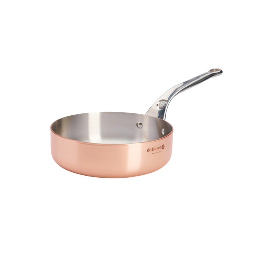Prima Matera | Sauterpande i kobber til induktion, ø20cm.