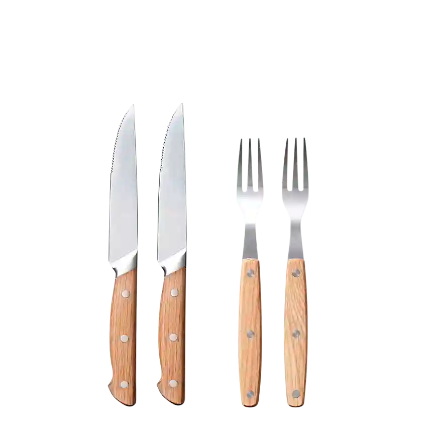 Foresta | Steak bestiksæt, 4 dele