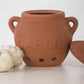 Hvidløgskrukke, terracotta