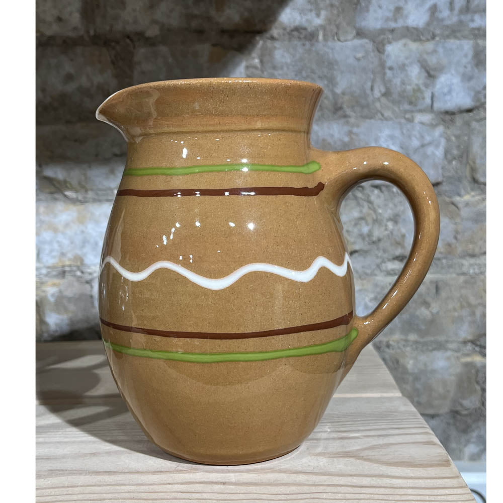 Birkerød Pottemageri | Kande med mønster