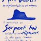 Plakat uden ramme | Le Petit Prince - Blue