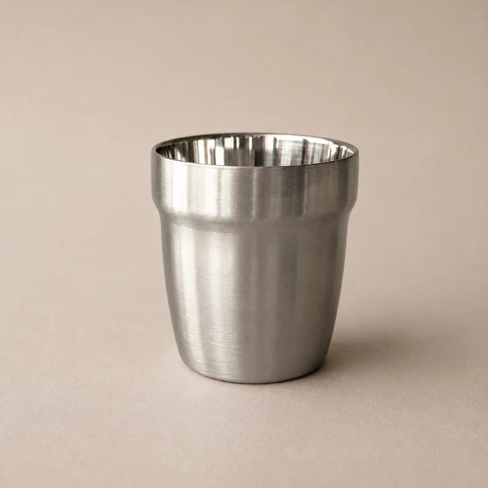 Haps rustfri stål krus - 4 stk. 180ml.
