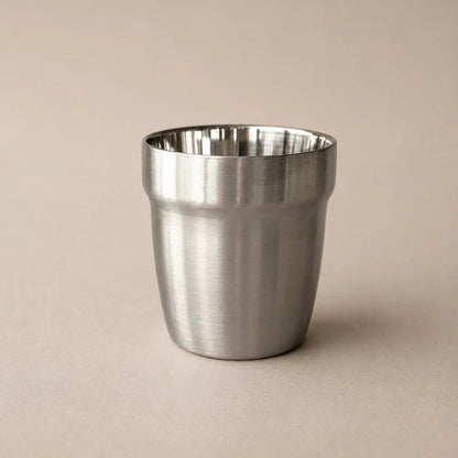 Haps rustfri stål krus - 4 stk. 180ml.