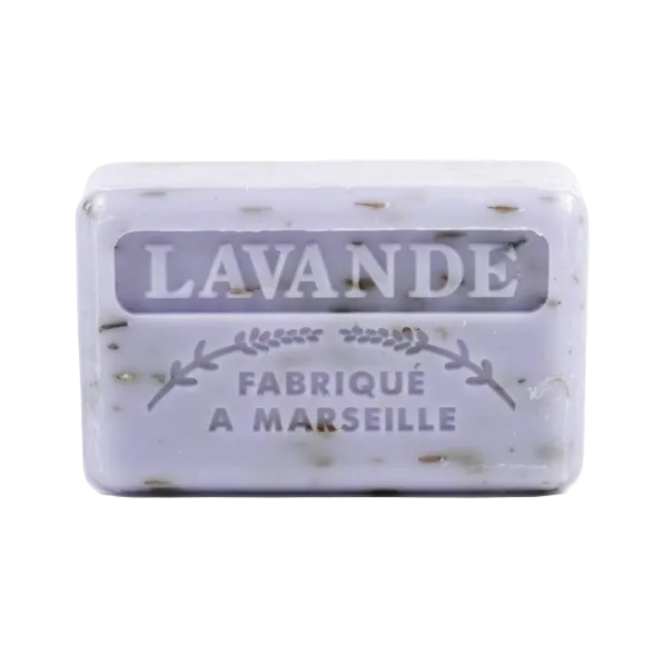 Savonnette Marseillaise lavendel skrubsæbe 125g