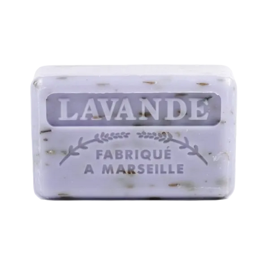 Savonnette Marseillaise lavendel skrubsæbe 125g