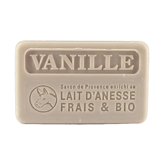 Savonnette Marseillaise æselmælk & vanilje 125g