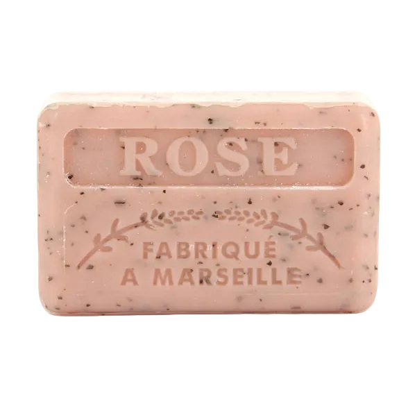 Savonnette Marseillaise rose skrubsæbe 125g