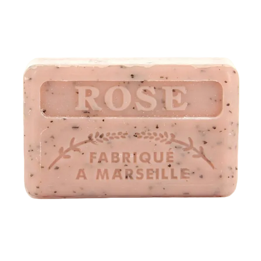 Savonnette Marseillaise rose skrubsæbe 125g