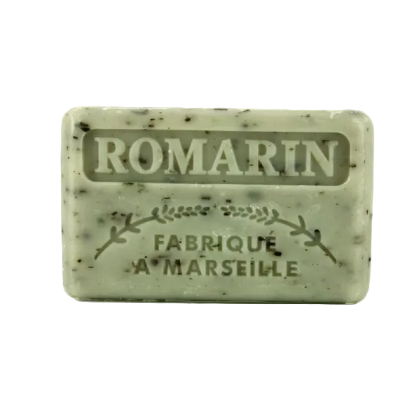 Savonnette Marseillaise rosmarin skrubsæbe 125g