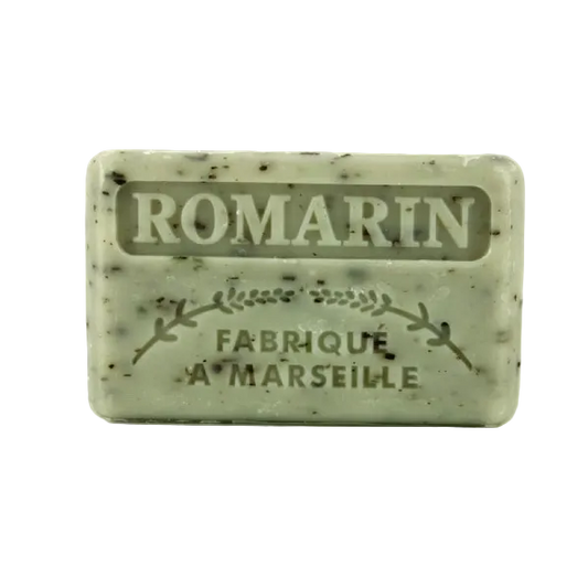 Savonnette Marseillaise rosmarin skrubsæbe 125g