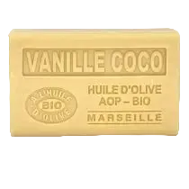 Savonnette Marseillaise vanilje & kokos 125g