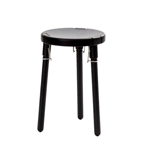 Stool U1 | Taburet, sort