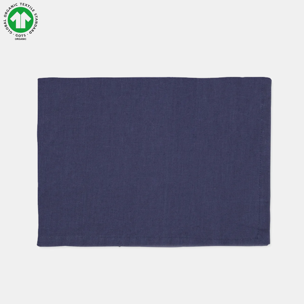 Blake | Viskestykke I Øko Hør Blå Viskestykker