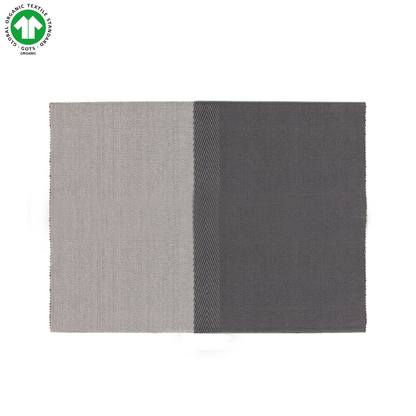 Eddy | 2 Stk. Dækkeserviet I Øko Bomuld Dark Grey