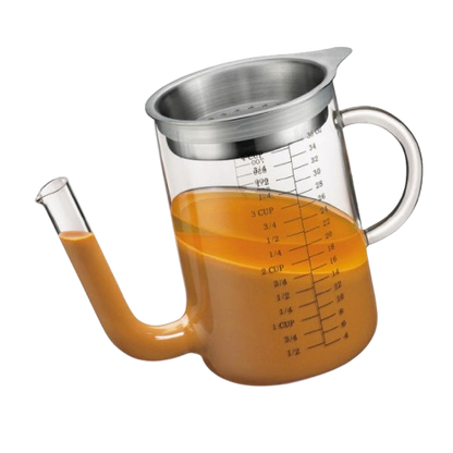 Fedtskillerkande/Fedt-seperator, 1 liter