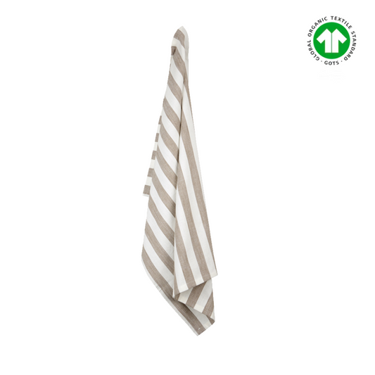 Francis | Viskestykke I Øko Bomuld Sand Viskestykker