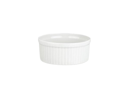 Pillivuyt Ramekin lav, nr. 5, Dia 10 x 5,1 cm, 30 cl, Hvid