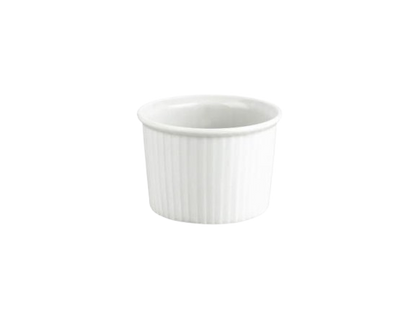 Pillivuyt Ramekin høj, nr. 2 Dia 7,6 x 5,5 cm, 16 cl, Hvid