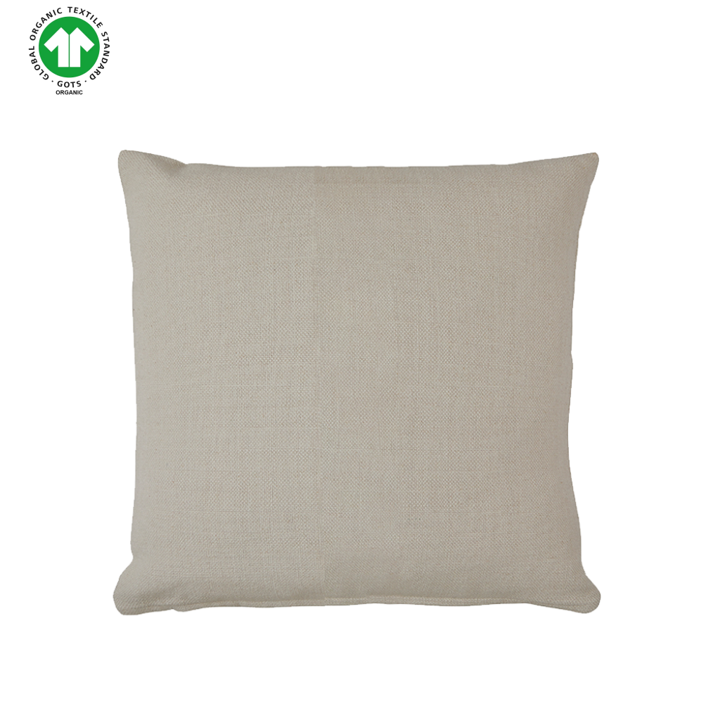 Karl | Pudebetræk I Økologisk Bomuld Creme White