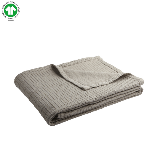 Kaya | Sengetæppe I Øko Bomuld