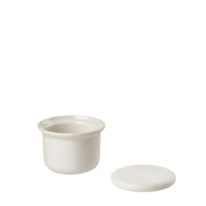 Zone Krukke med låg, Offwhite