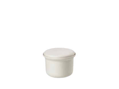 Zone Krukke med låg, Offwhite