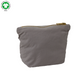 Lucca | Toilettaske I Øko Bomuld Ash Grey / 18 X 12 Cm