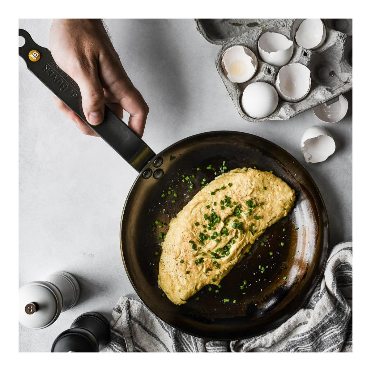 De Buyer | Mineral B, Omelet pande