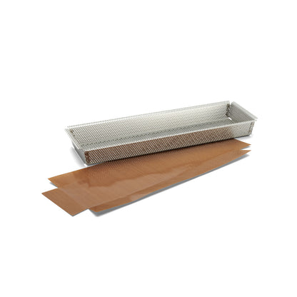 De Buyer | Tærteform perforeret L 35x10,5x3,5 cm.