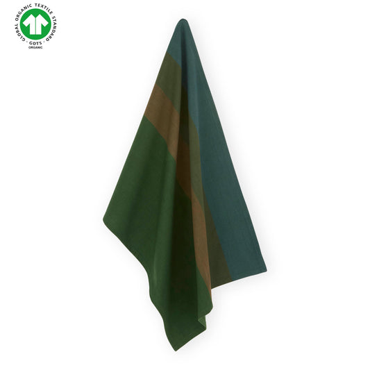 Pete | Viskestykke skovgrøn GOTS Viskestykker