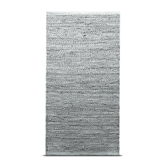 Rug Solid | Tæppe, læder, light grey