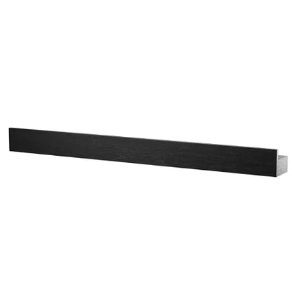 Knivmagnet med hylde, sortmalet eg, 60cm - H. Skjalm P.